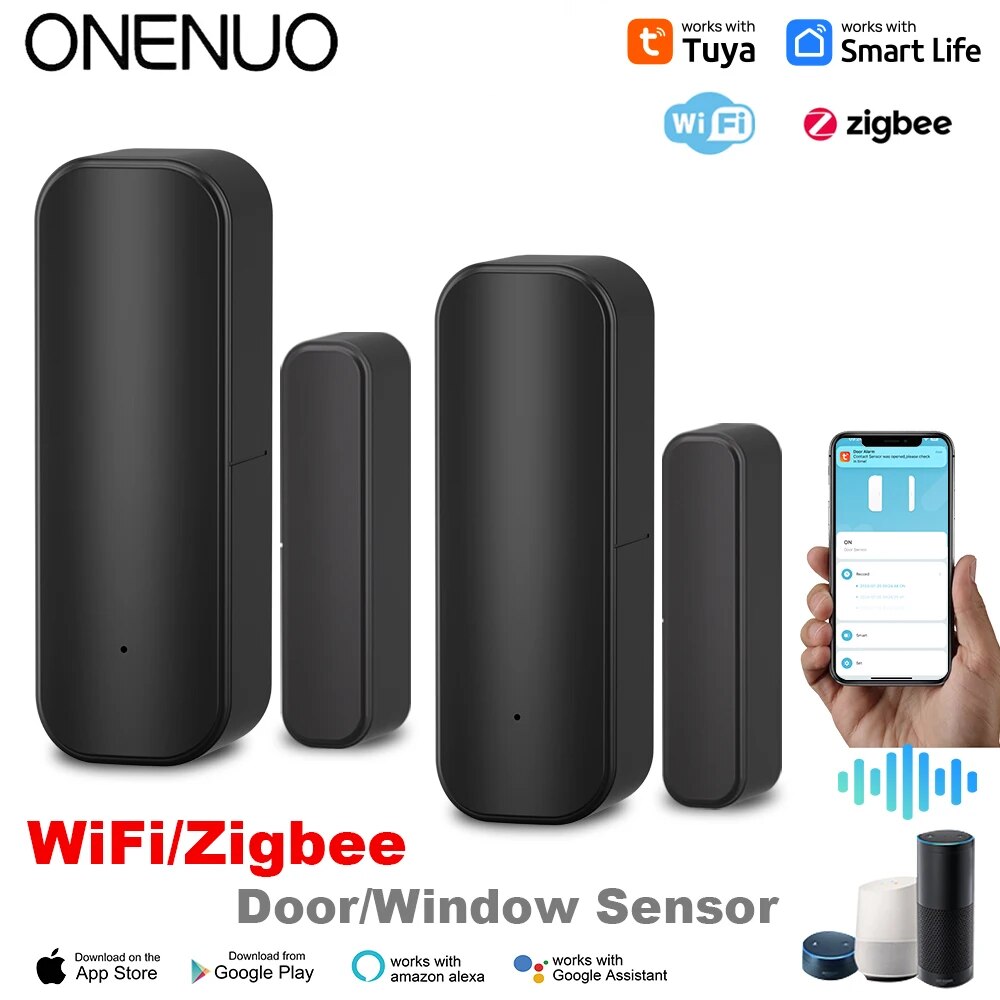 Smart Home Yale - Tuya-Capteur d'ouverture et de fermeture de