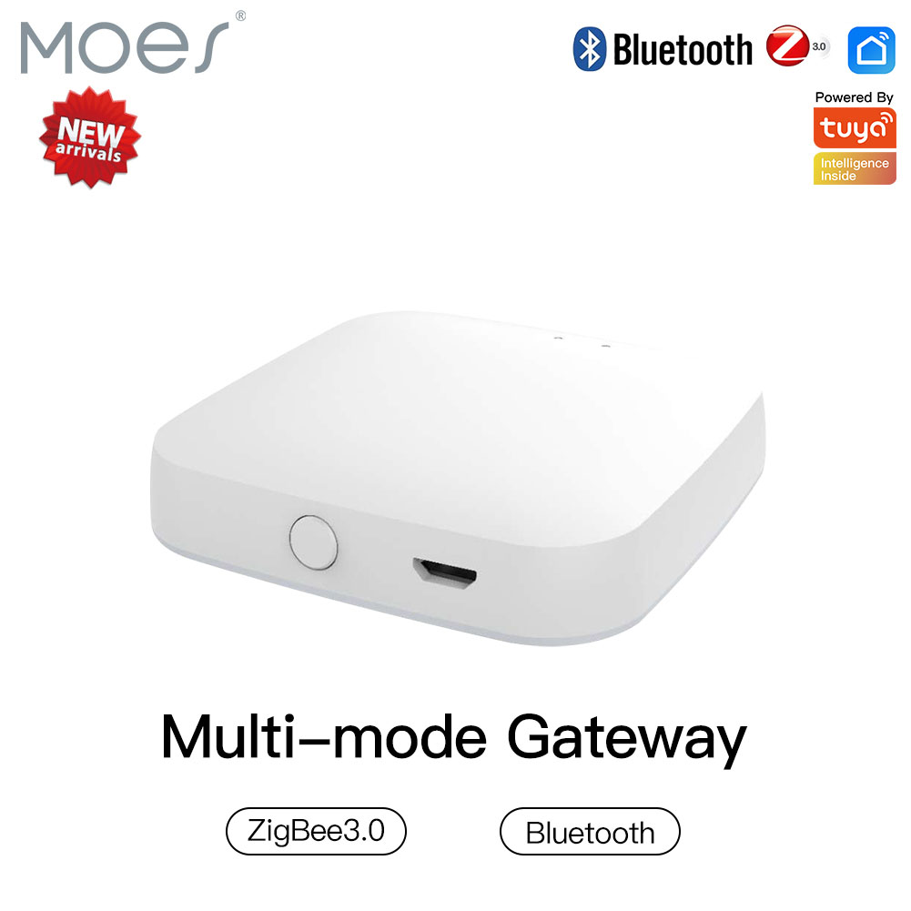Smart Home Gira - MOES-Passerelle intelligente multimode, Zigequation, WiFi, Bluetooth
