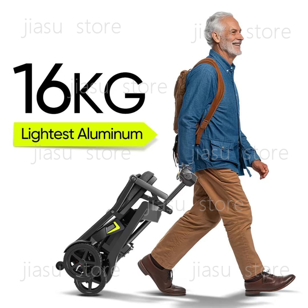 Smart Elderly Home - Scooter électrique intelligent pliable à 4