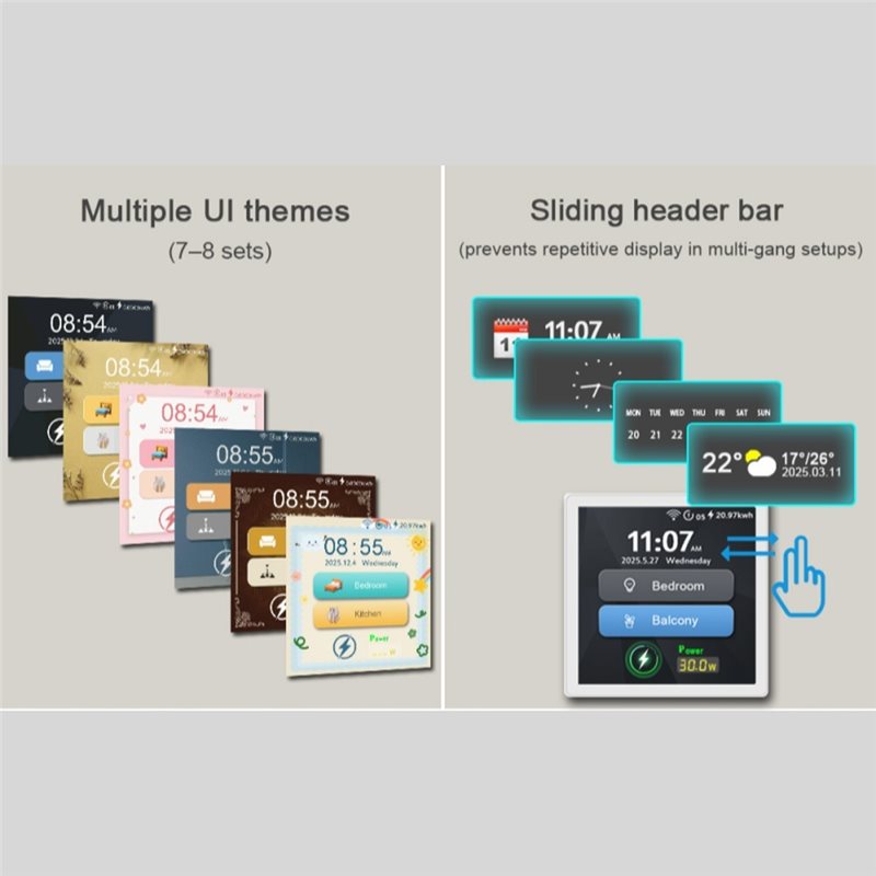 Smart Home Remote - LOT EN GROS – Interrupteur tactile