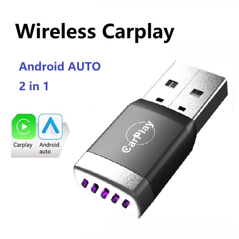 Smart Home Usb - Adaptateur CarPlay Android Auto sans fil,