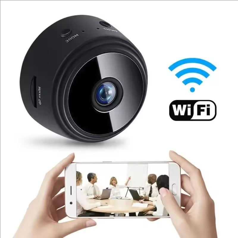 Smart Home Remote - Mini caméra A9 WiFi sans fil,