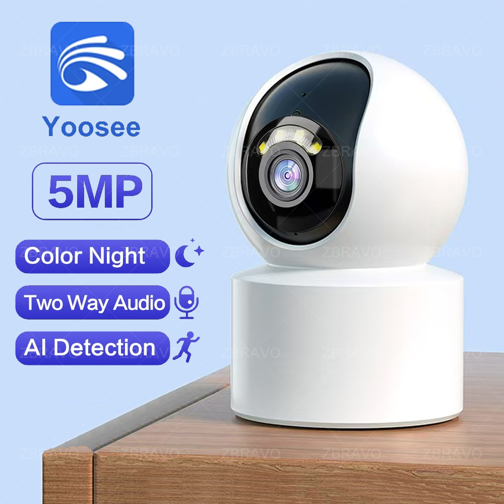 Smart Home Cctv - Yoosee 5MP WiFi sécurité PTZ caméra