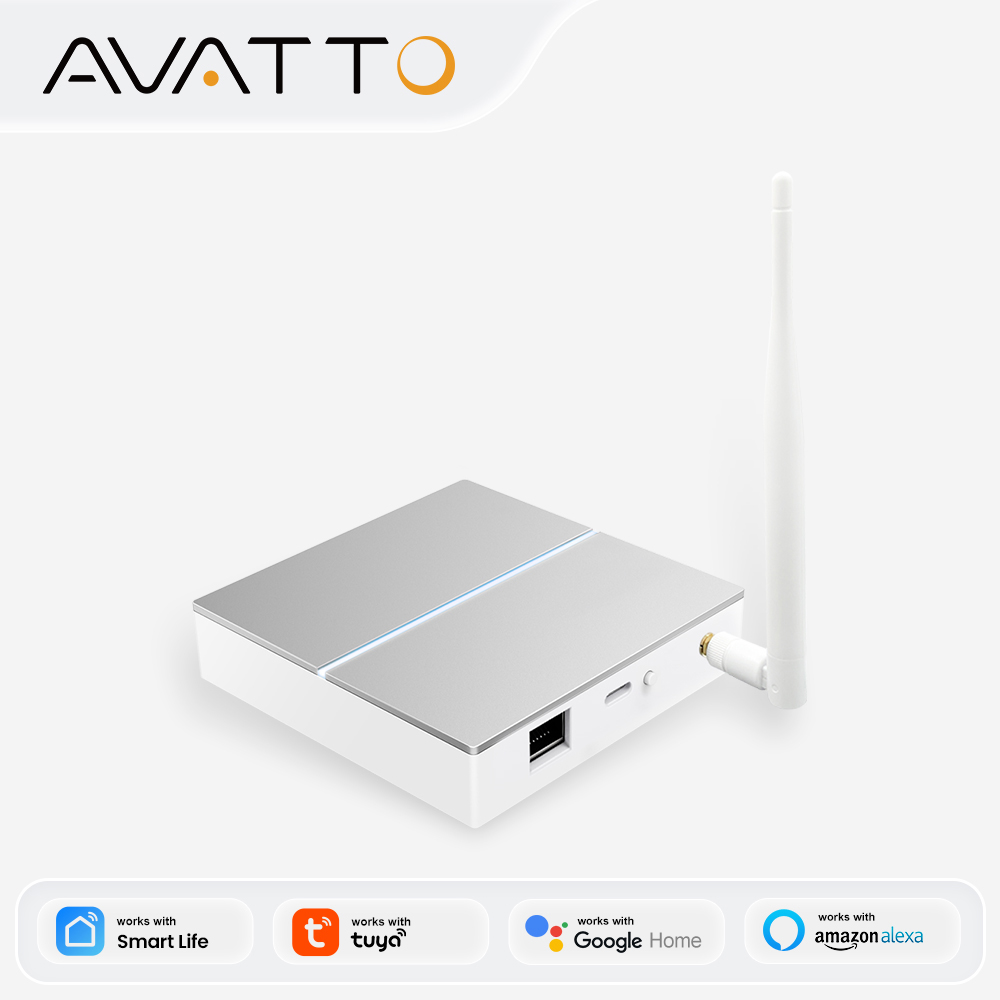 Smart Home Gira - Passerelle intelligente filaire AVATTO Tuya Zigbee