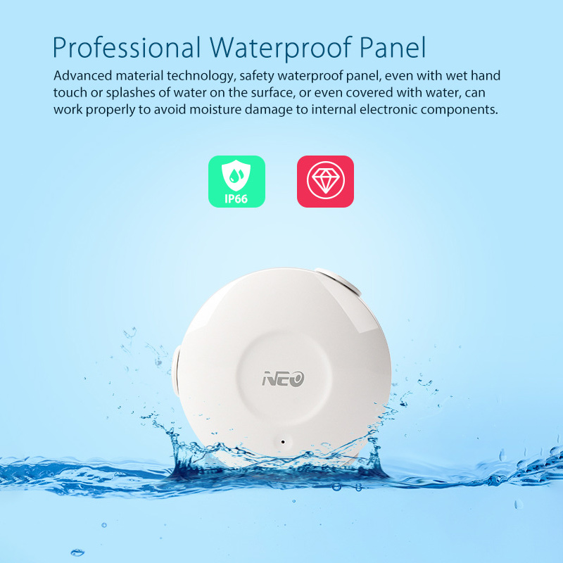 Smart Home Nas - Détecteur intelligent de fuite d'eau WiFi,
