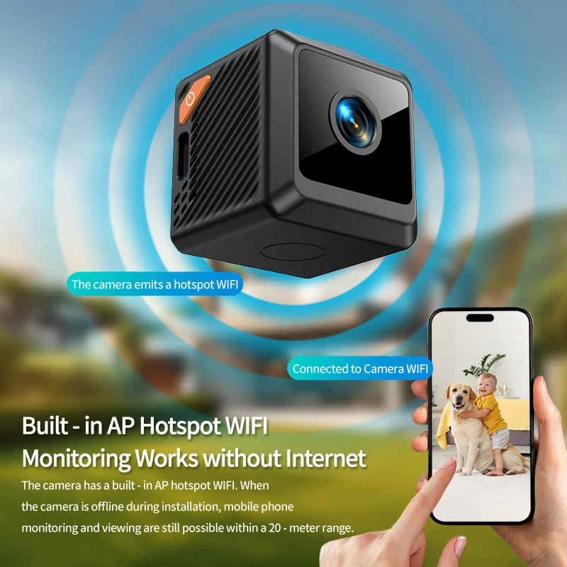 Smart Home Cctv - W02 1080P mini protection de sécurité