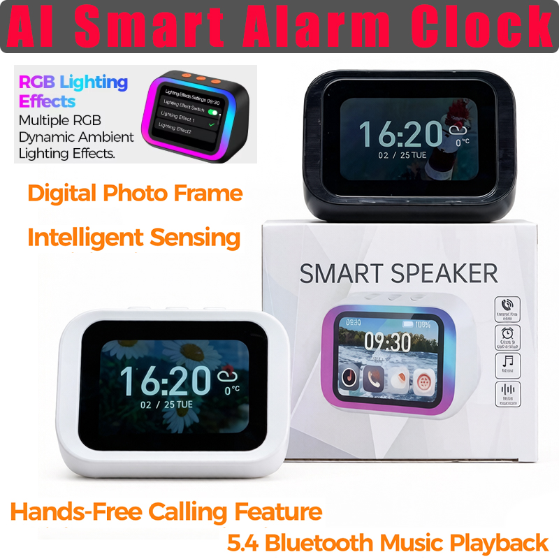 Smart Home Voice Assistant - Haut-parleur Bluetooth AI 5.4 avec assistant
