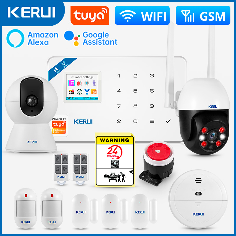 Smart Home Cctv - KERUI W181 système d'alarme sécurité maison