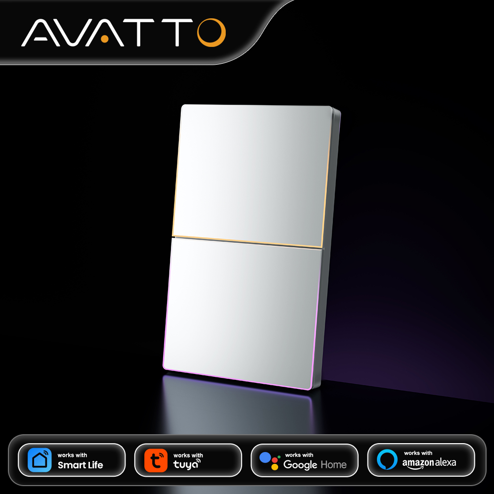 Tuya Smart Switch - AVATTO Interrupteur intelligent WiFi 1/2/3/4 voies,