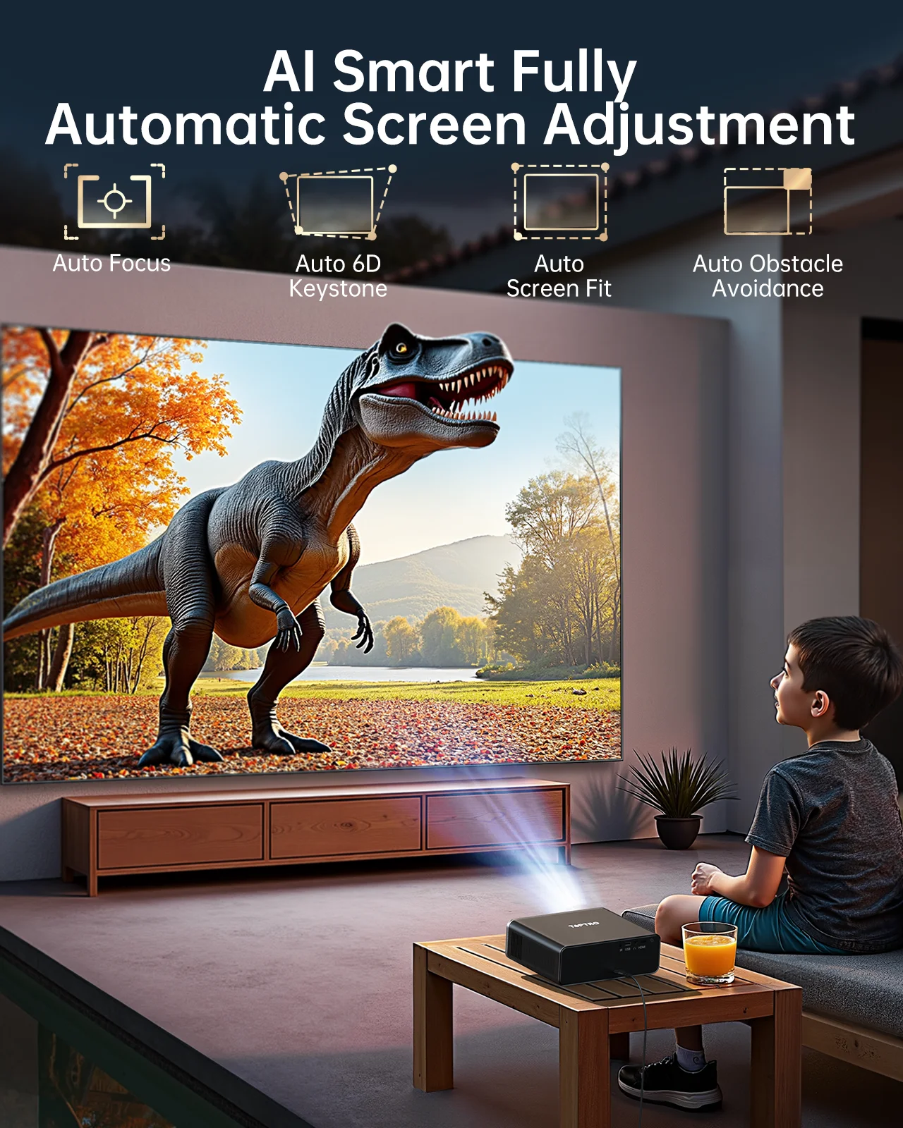 Projecteur ApexTPTOPTRO 4K 100 - Smart Home X10 avis et prix