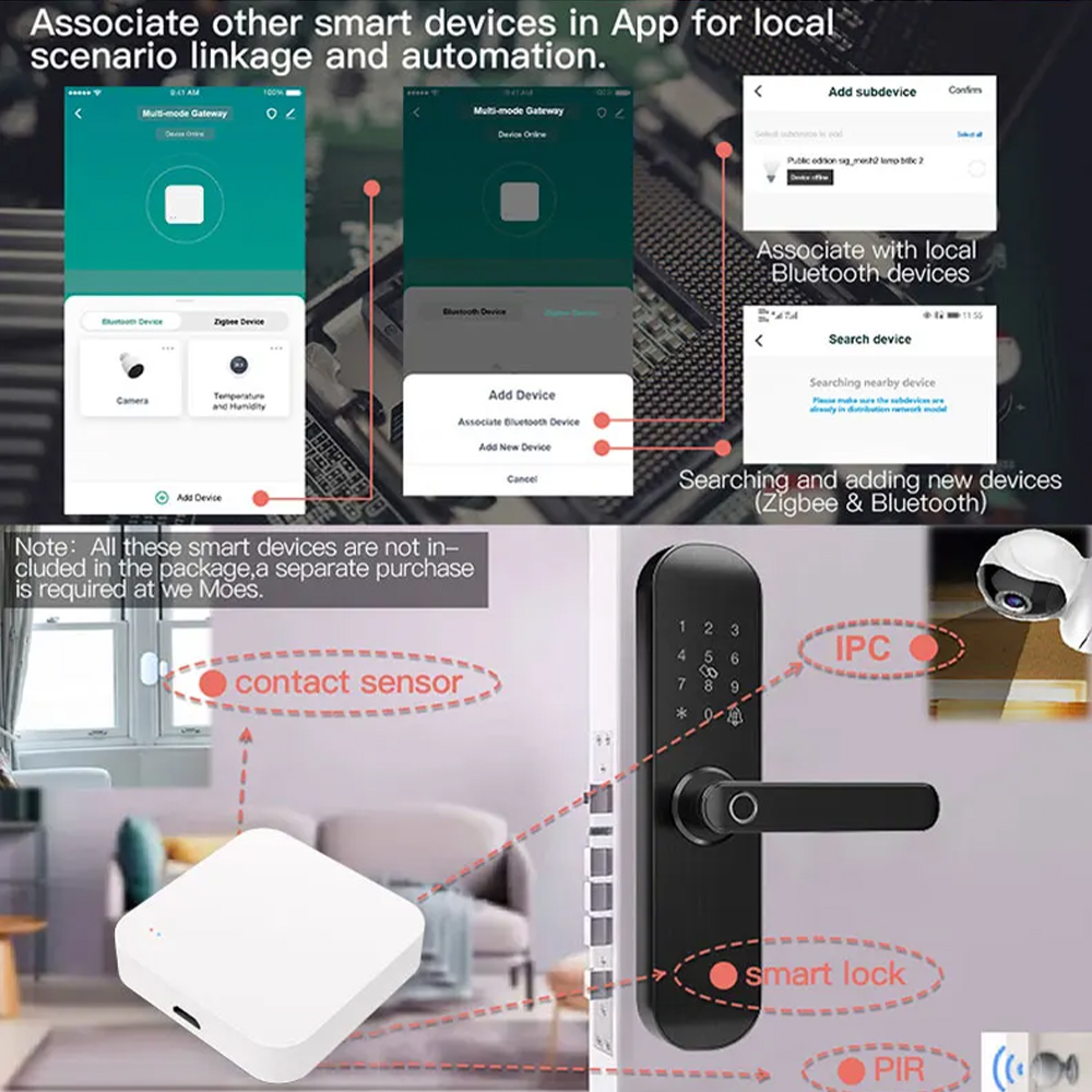 Tuya Zigbee-airies de passerel - Smart Home Gira avis et prix