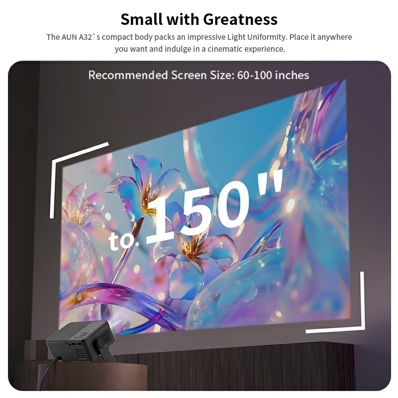 Projecteur Android AUN A32 Pro - Smart Home X10 avis et prix