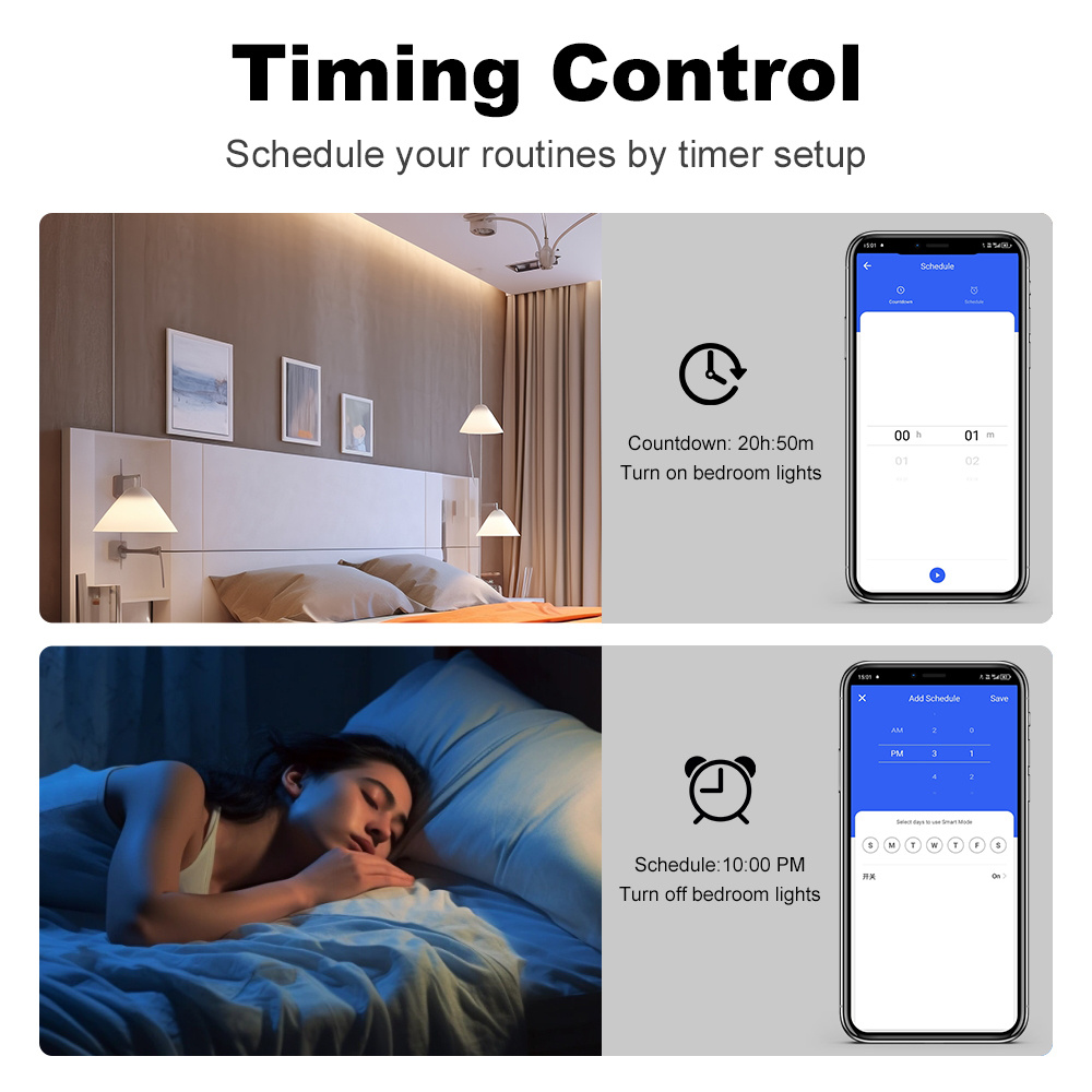 Interrupteur intelligent Manho - Tuya Smart Switch avis et prix