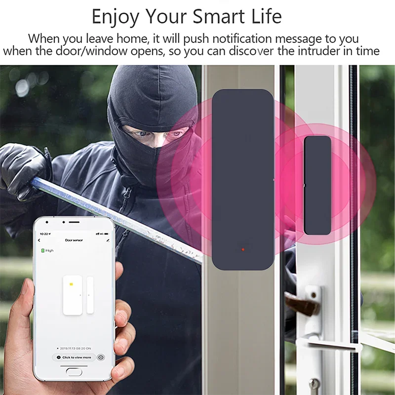 Tuya Zigbee-Capteur de porte W - Smart Home Yale avis et prix