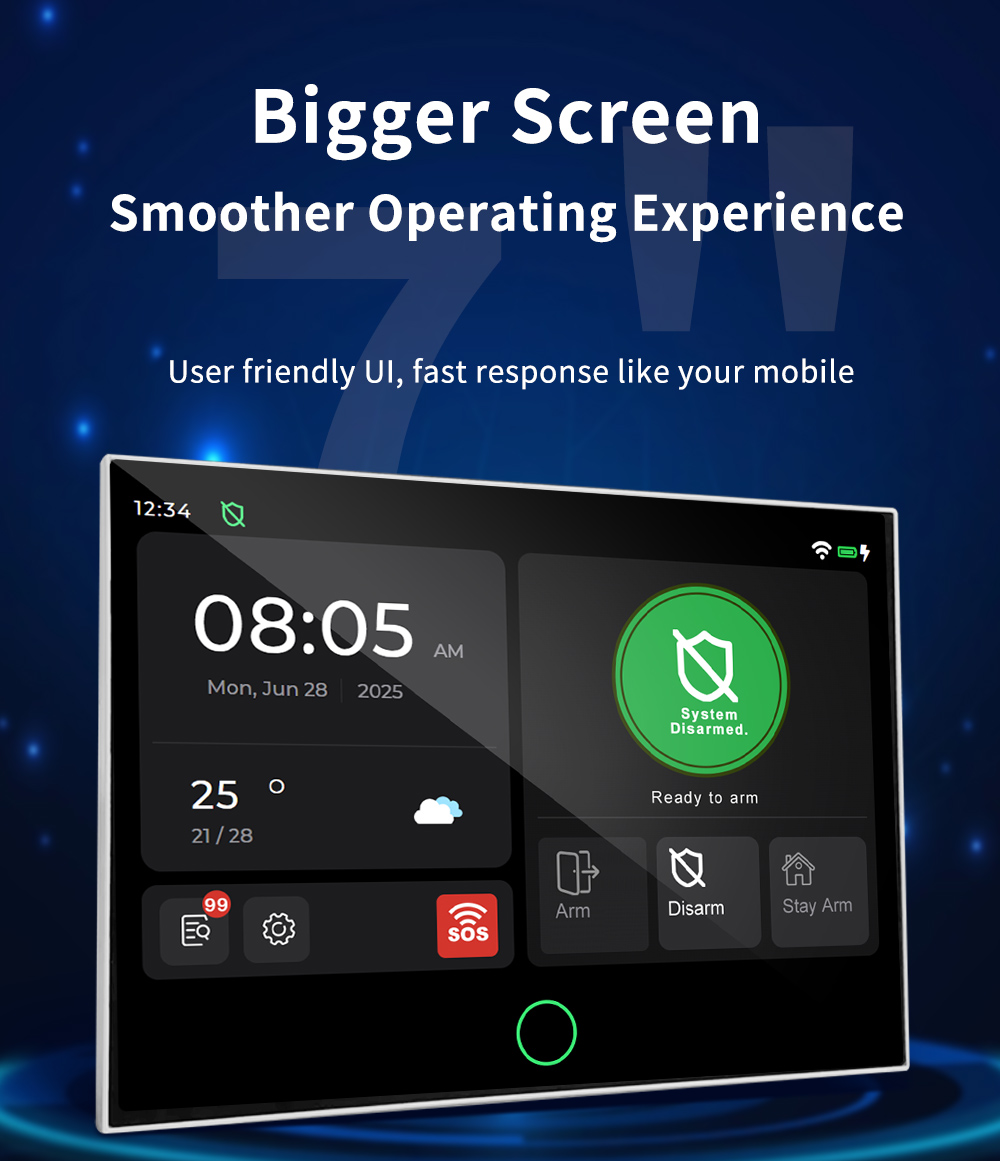Nouveau Système d'Alarme Domes - Smart Home Remote avis et prix