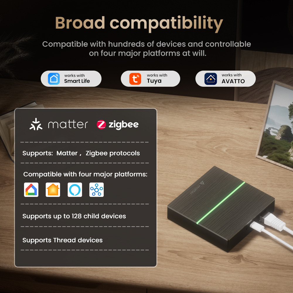 AVATTO Matter Smart Wired Gate - Smart Home Gira avis et prix