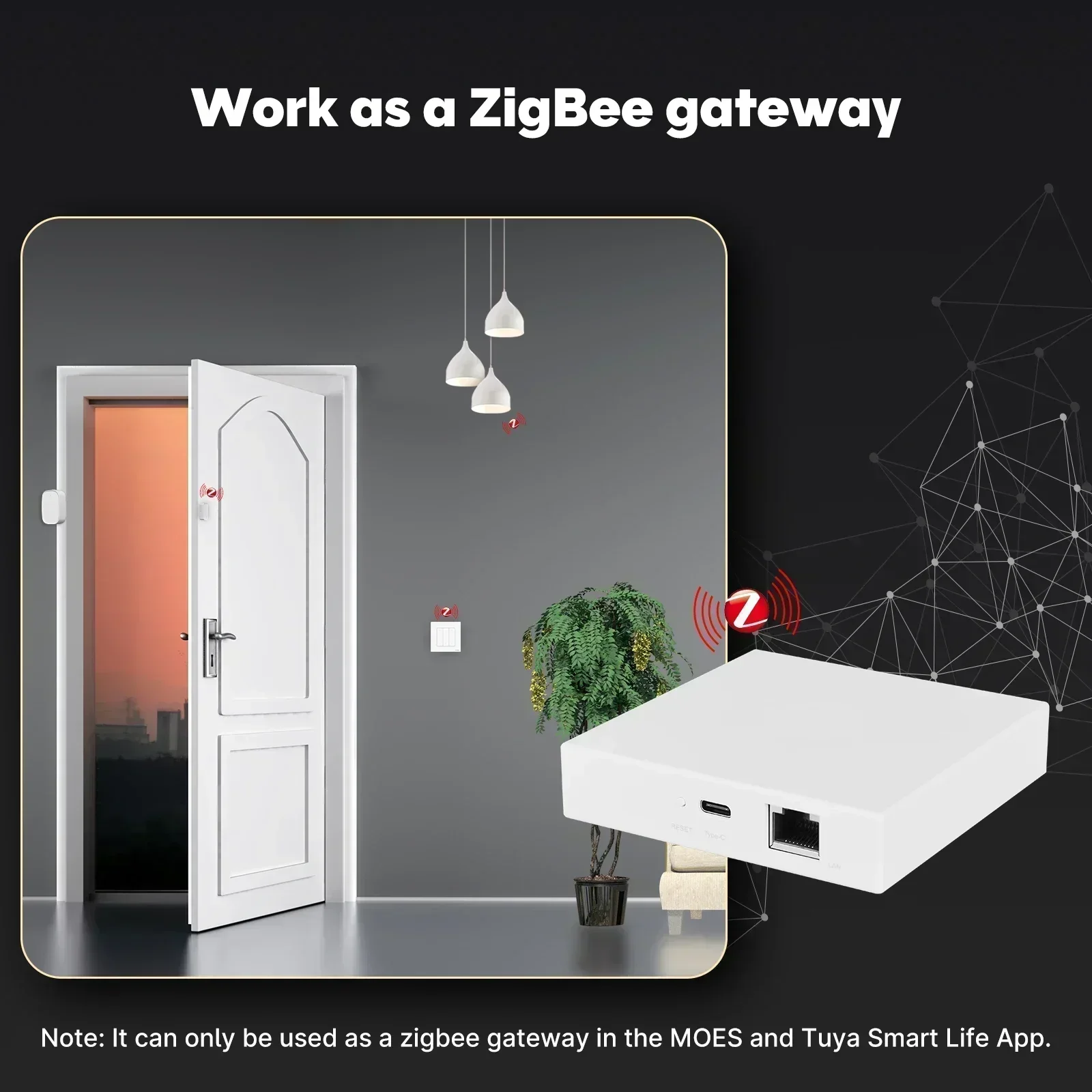 MOES Tuya Zigbee Matter fil pa - Smart Home Gira avis et prix