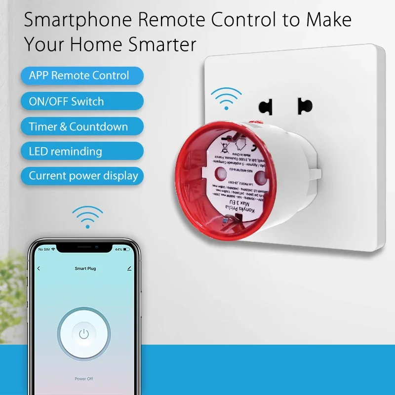 Tuya – prise intelligente WiFi - Smart Home Voice Assistant avis et prix