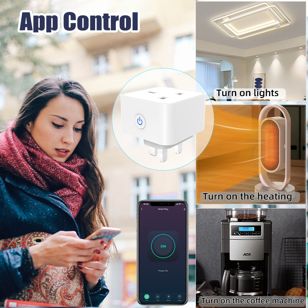 Prise intelligente Tuya 16A/20 - Smart Home Voice Assistant avis et prix