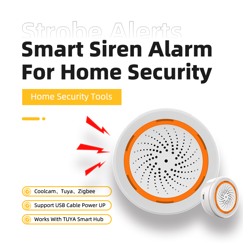 Coolcam Tuya Zigbee – sirène d - Smart Home Nas avis et prix
