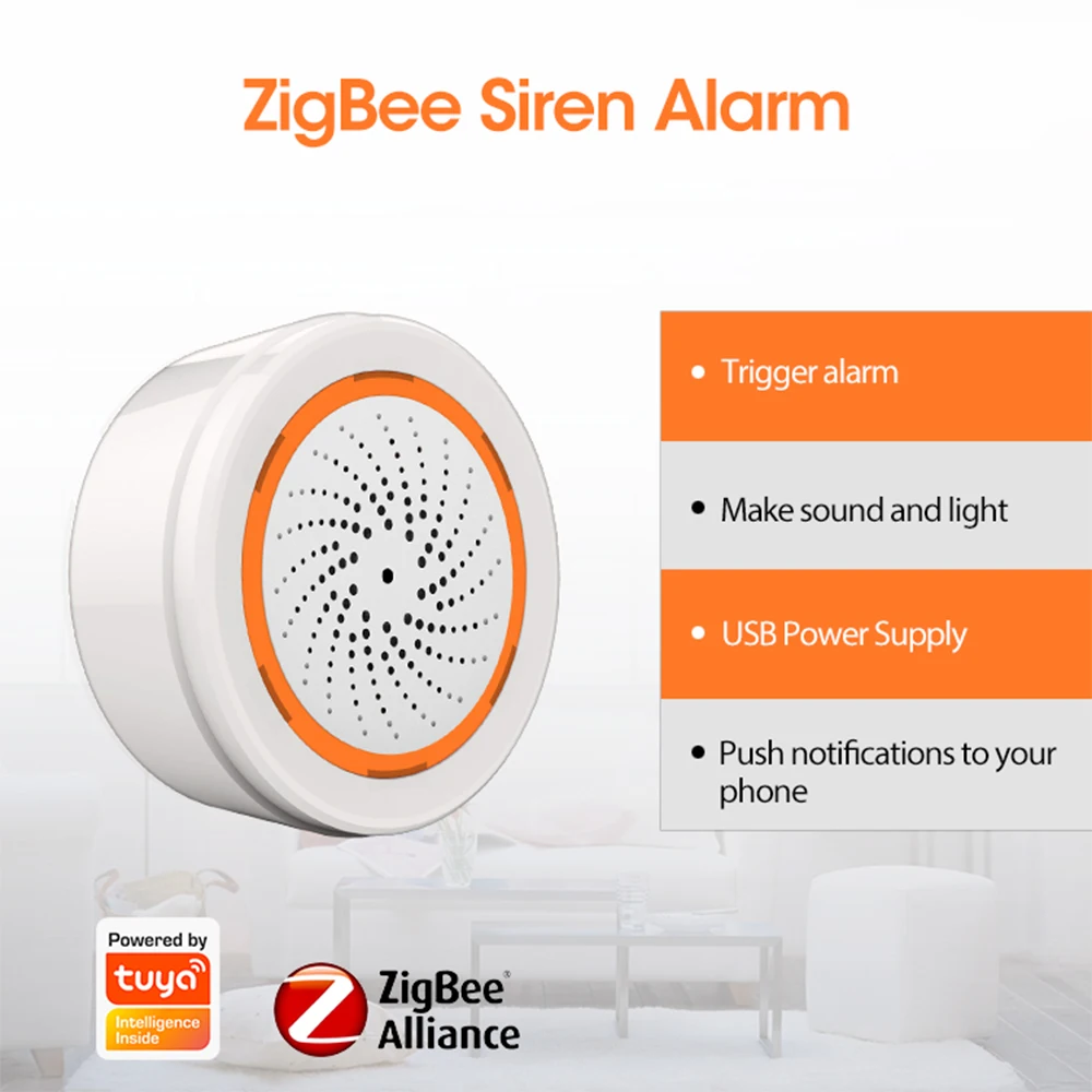 Coolcam Tuya Zigbee – sirène d - Smart Home Nas avis et prix