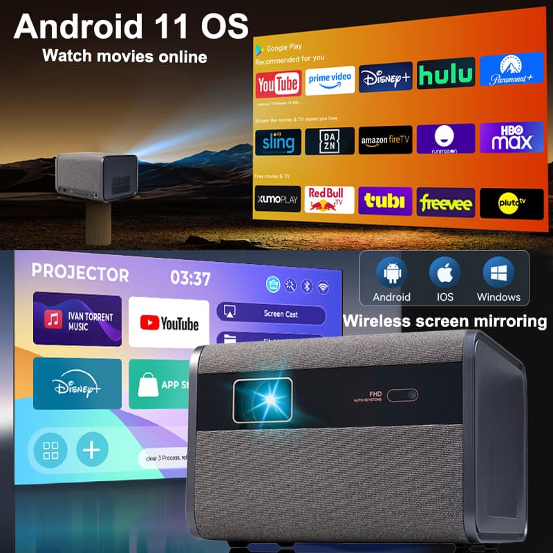 Projecteur LED Huaweishi-J10,  - Smart Home X10 avis et prix