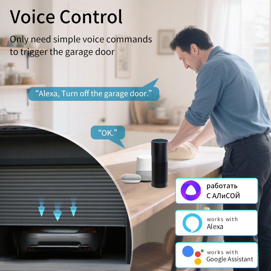 Module de commande d'ouvre-por - Smart Home Voice Assistant avis et prix