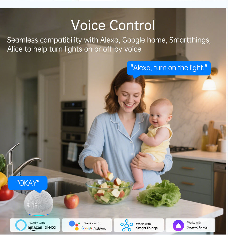 Interrupteur mural tactile int - Tuya Smart Switch avis et prix
