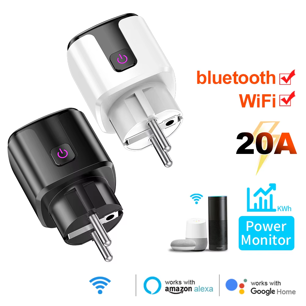 Prise intelligente WiFi+Blueto - Smart Home Voice Assistant avis et prix