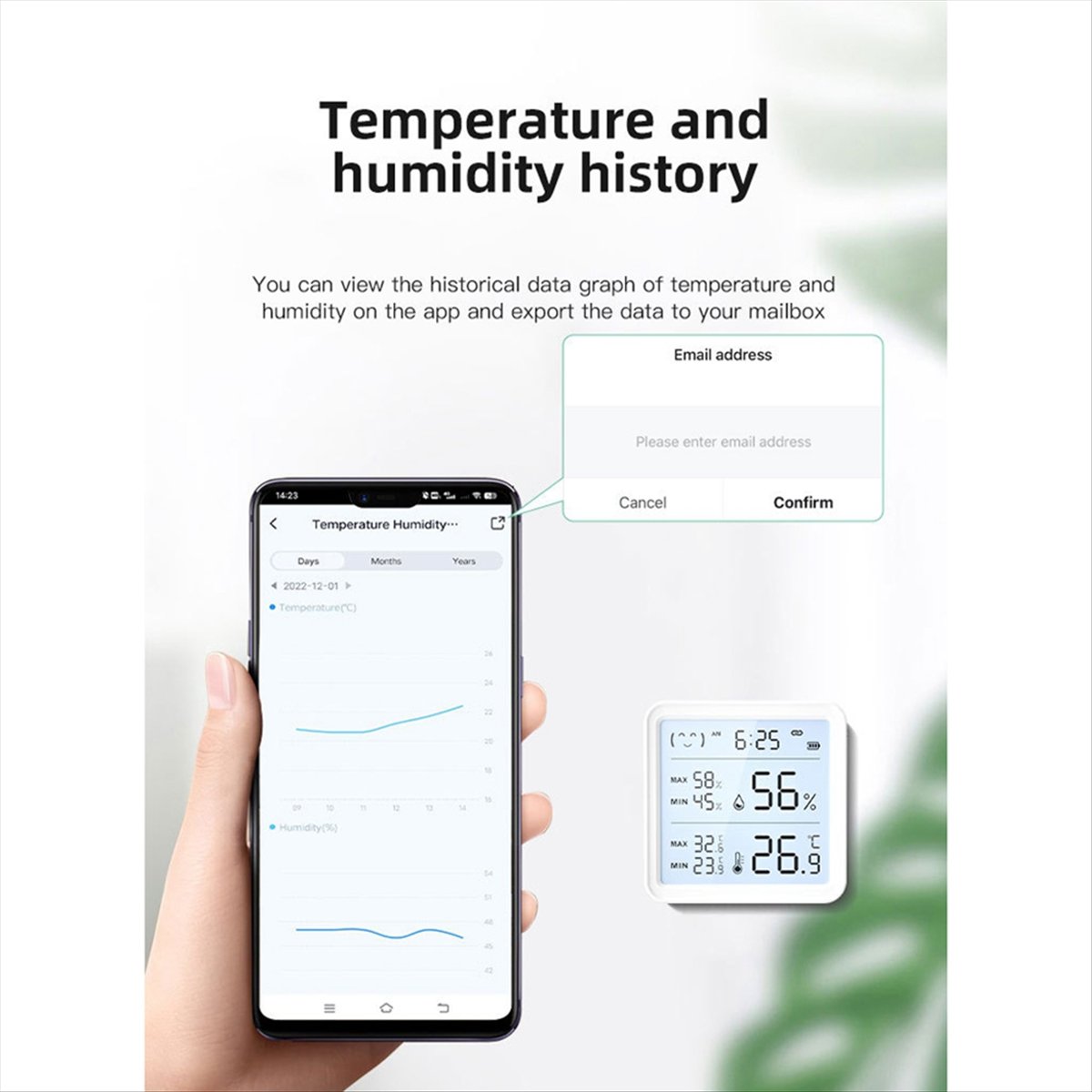 Capteur de température et d'hu - Smart Home Remote avis et prix