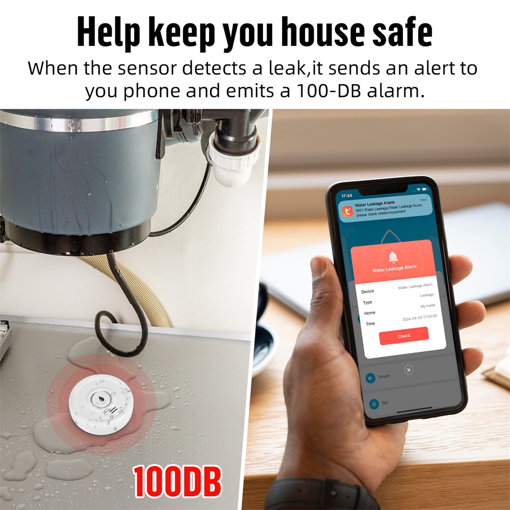 Fuers-Détecteur de fuite d'eau - Smart Home Yale avis et prix