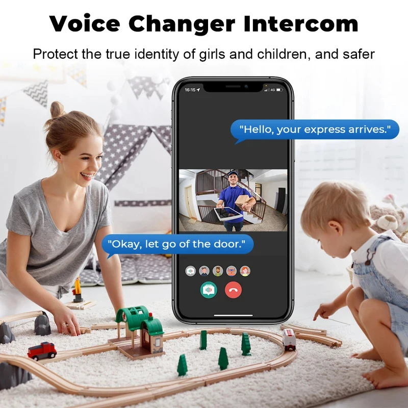 Sonnette vidéo WiFi pour maiso - Smart Home Cctv avis et prix