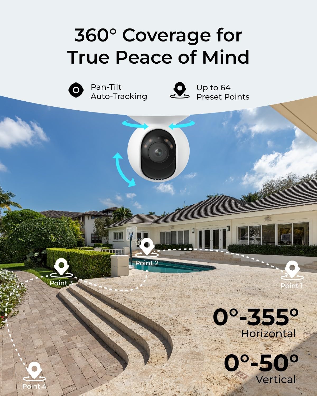Caméra de sécurité extérieure  - Smart Home Cctv avis et prix