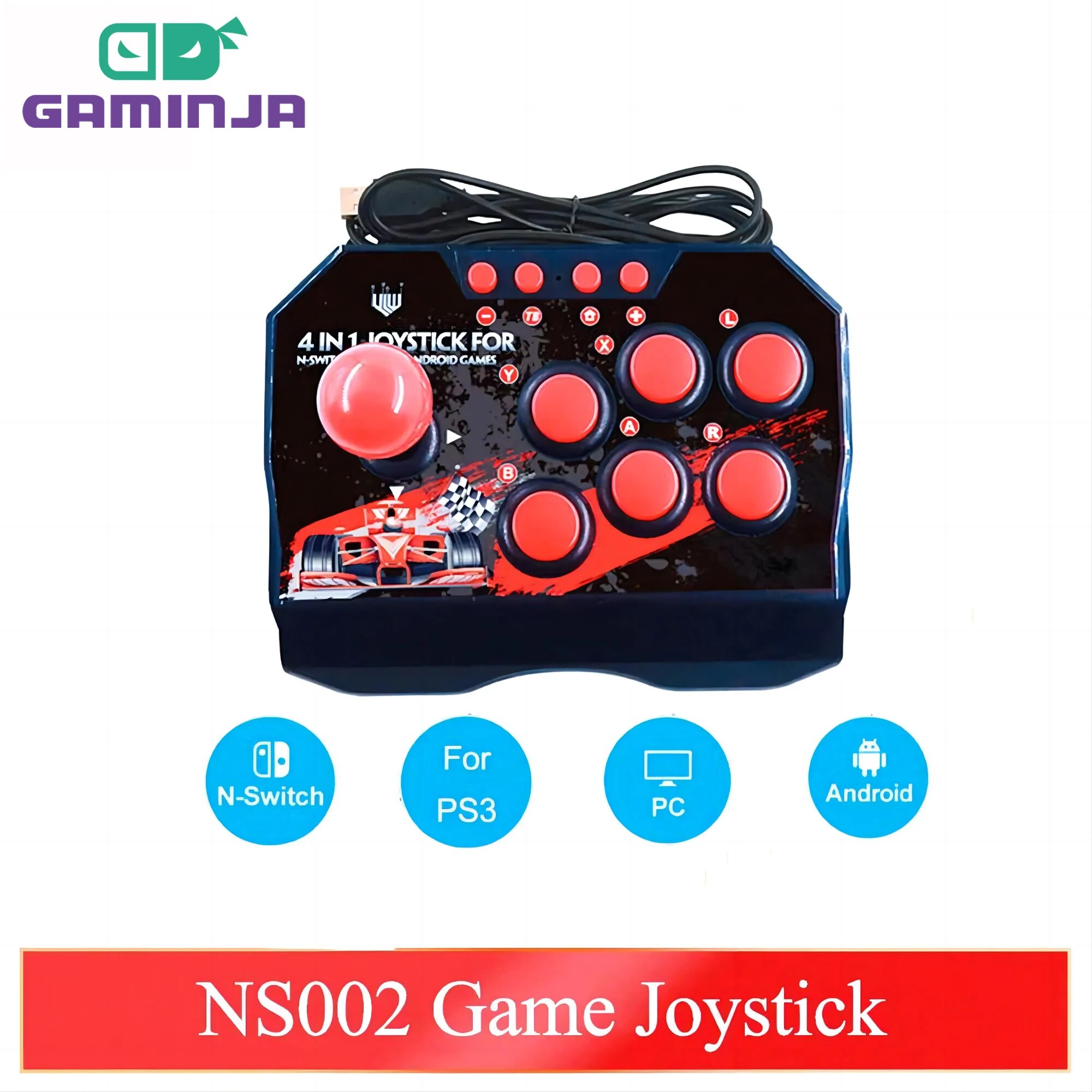 GAMINJA NS002 4 En 1 Rétro Arc - Smart Home Raspberry Pi avis et prix