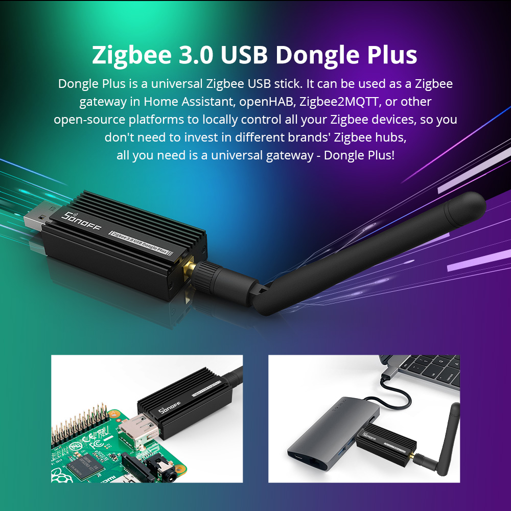 SONOFF Zigbee 3.0 USB Dongle P - Smart Home Gira avis et prix