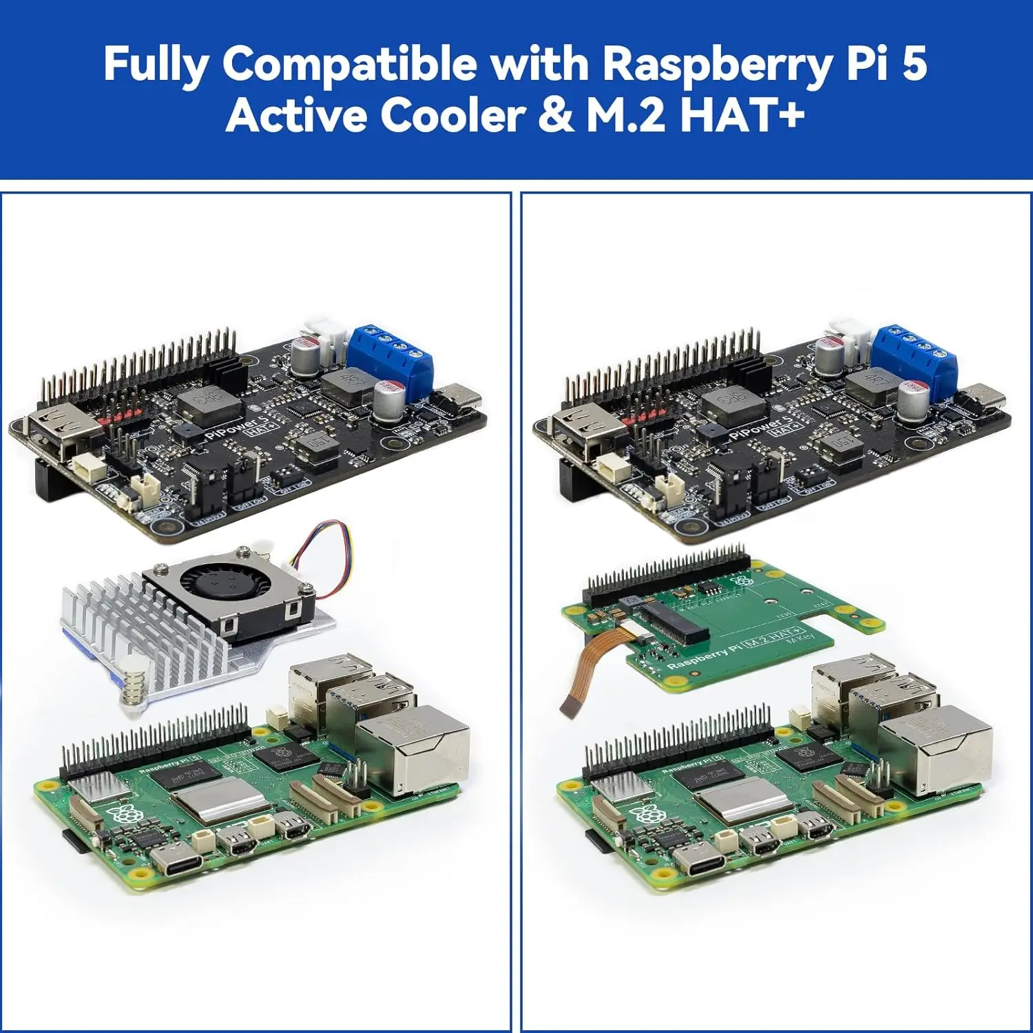 BoMaSPiPower 5 Raspberry Pi 5/ - Smart Home Nas avis et prix