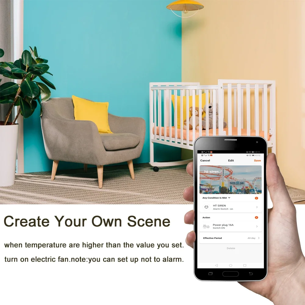 NEO Coolcam – sirène d'alarme  - Smart Home Nas avis et prix