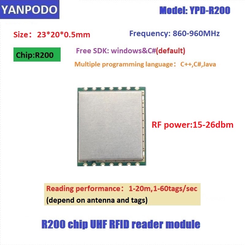 Module de lecteur RFID UHF ave - Smart Home Raspberry Pi avis et prix