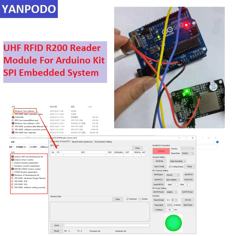Module de lecteur RFID UHF ave - Smart Home Raspberry Pi avis et prix