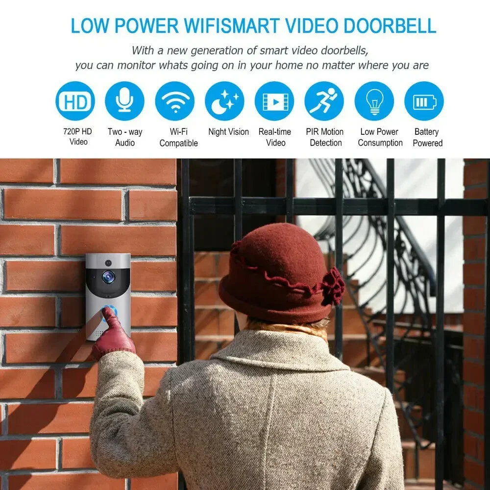 Sonnette de porte sans fil WIF - Smart Home Cctv avis et prix