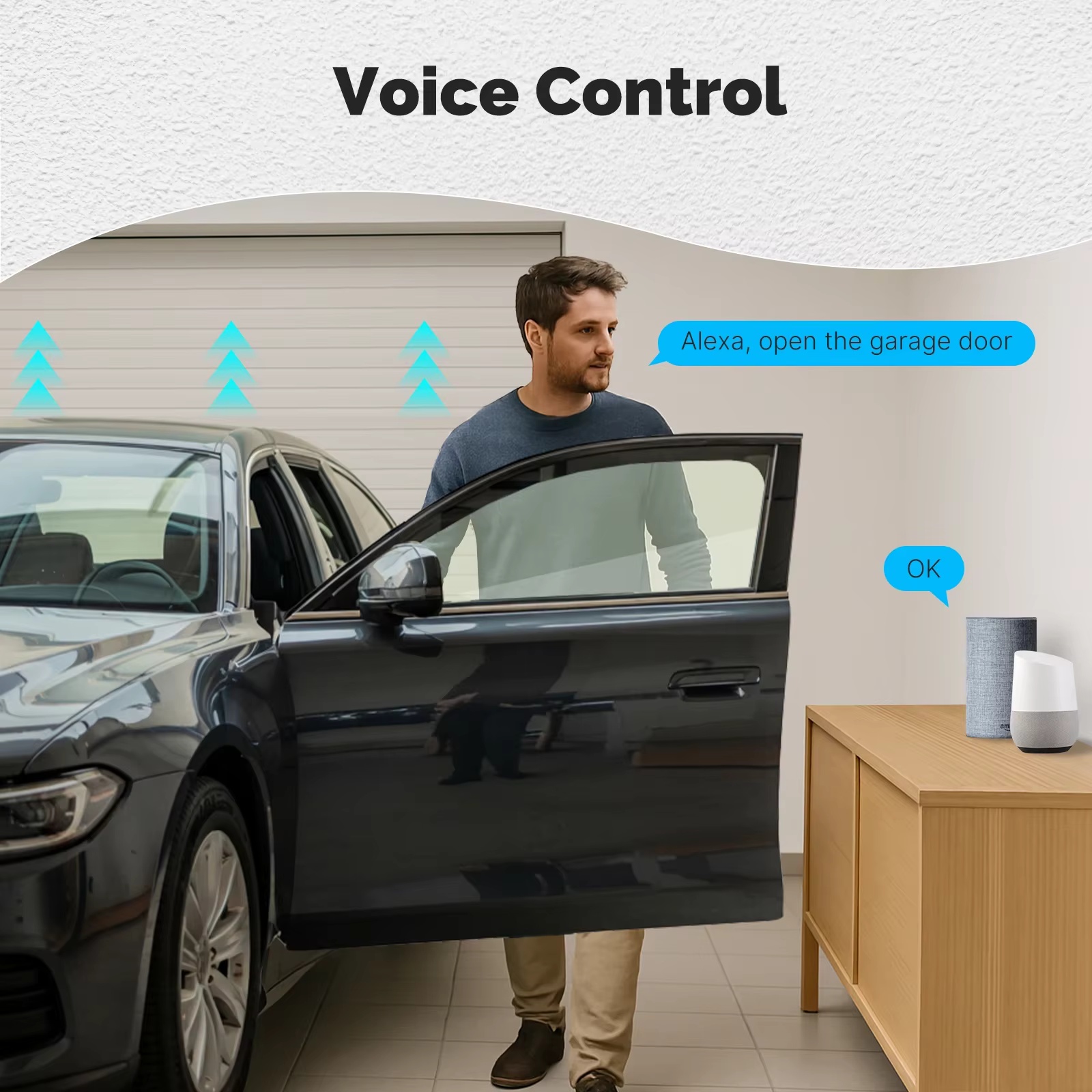 Module de commande de porte de - Smart Home Voice Assistant avis et prix