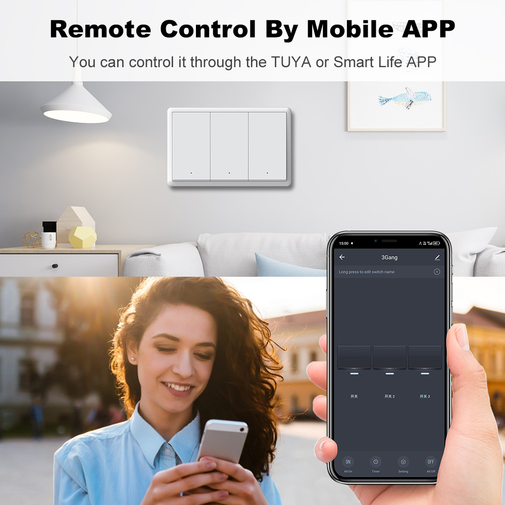 Interrupteur intelligent MANHO - Tuya Smart Switch avis et prix
