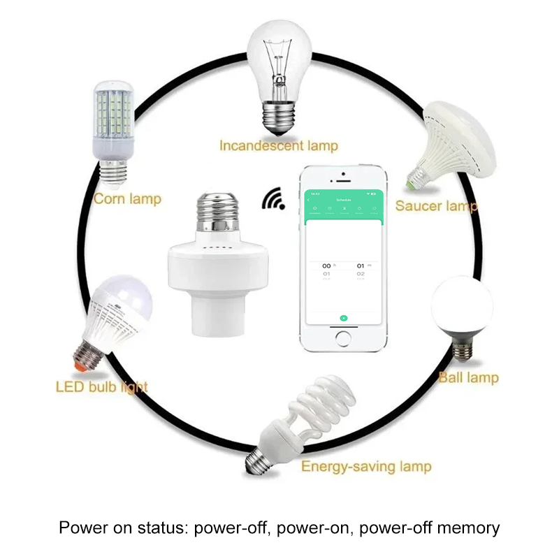 Adaptateur de douille E27 inte - Tuya Smart Switch avis et prix