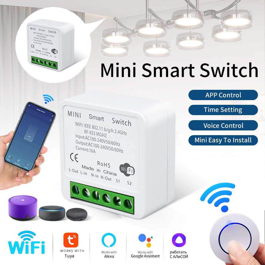 Interrupteur intelligent WiFi  - Tuya Smart Switch avis et prix